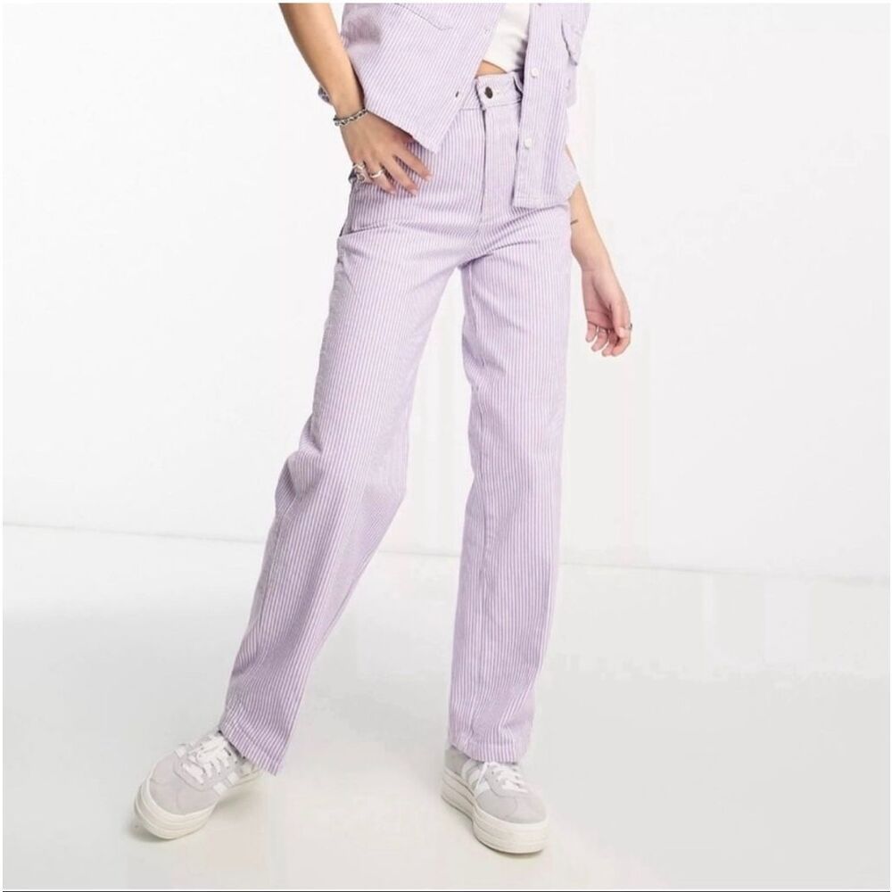 Dickies‎ Striped Straight Leg Pants
